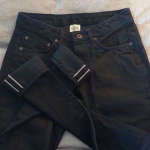 Railcar Fine Goods Black Selvedge jeans